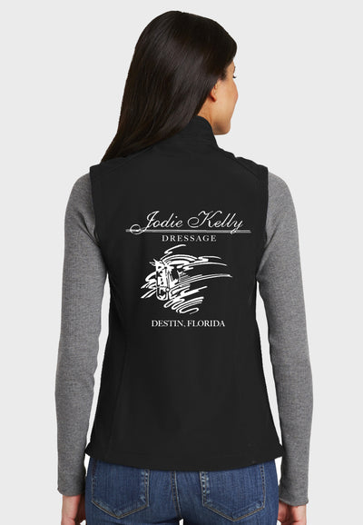 Jodie Kelly Dressage PORT AUTHORITY® LADIES BLACK CORE SOFT SHELL VEST - 2 Color Options