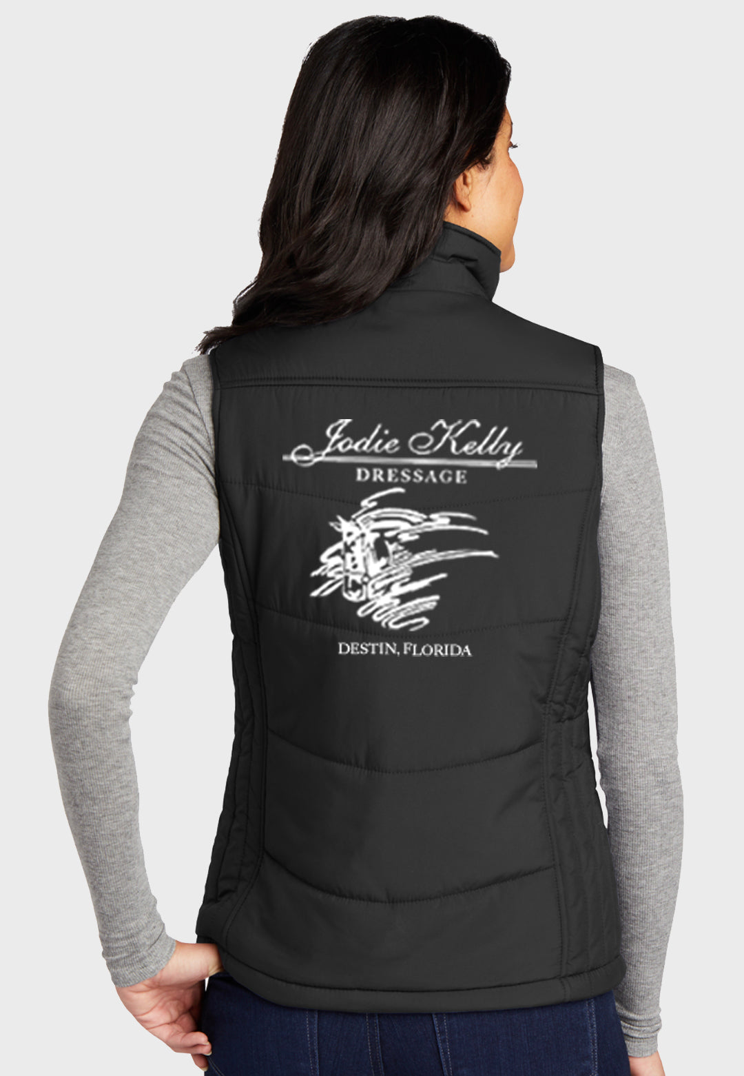 Jodie Kelly Dressage Port Authority® Ladies Puffy Vest - 2 Color Options