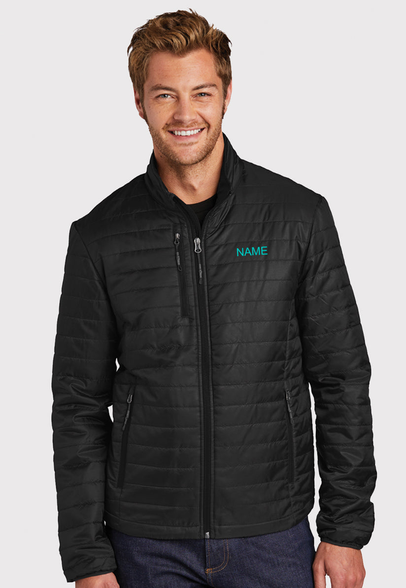 Kristen Chasnis Dressage Port Authority® Packable Down Jacket - Ladies + Mens Sizes, 2 Color Options