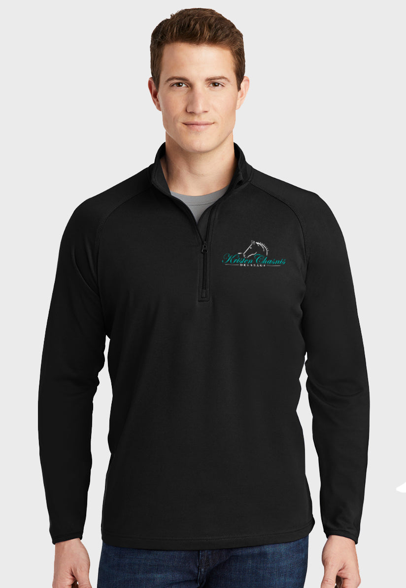 Kristen Chasnis Dressage Sport-Tek® Sport-Wick® Stretch 1/2-Zip Pullover, Ladies + Mens Sizes, 2 Color Options