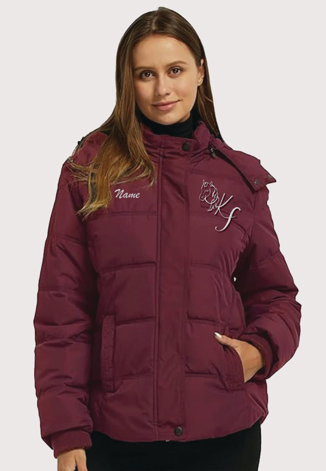 Kerivan Farms Wantdo Ladies Winter Jacket with Removable Hood