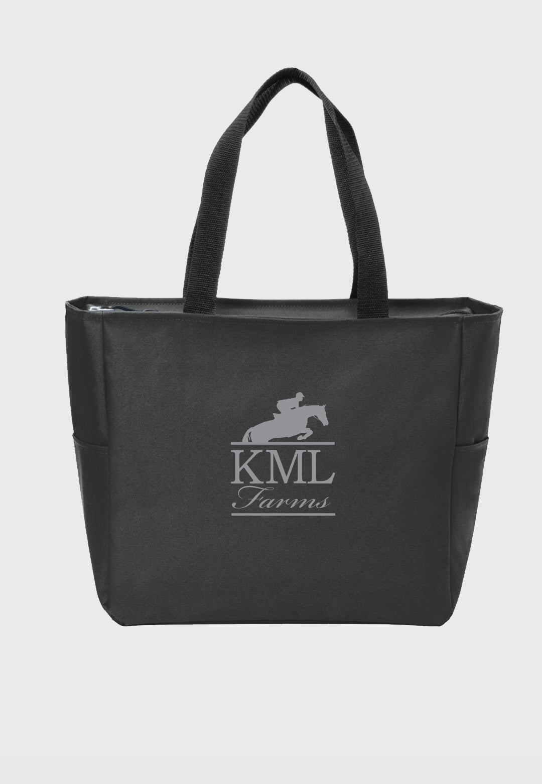 KML Farms Port Authority® Essential Zip Tote
