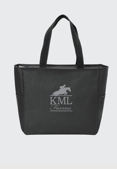 KML Farms Port Authority® Essential Zip Tote
