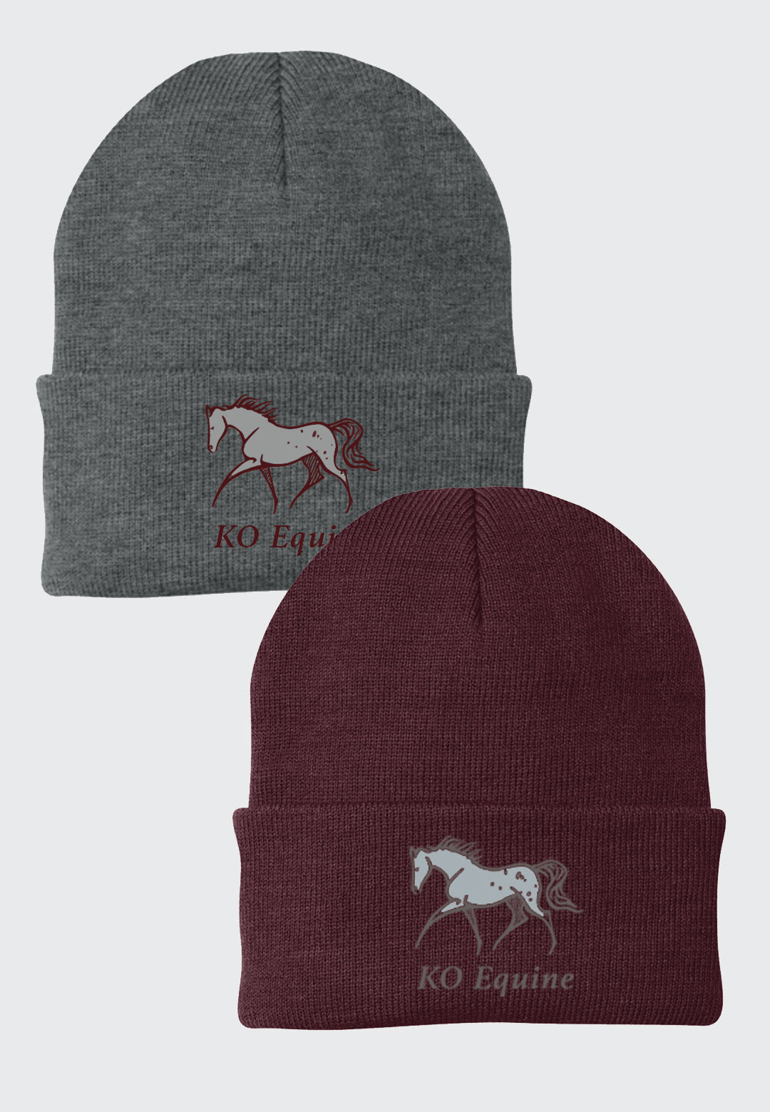 KO Equine Port & Company® - Knit Cap - 2 Color Options
