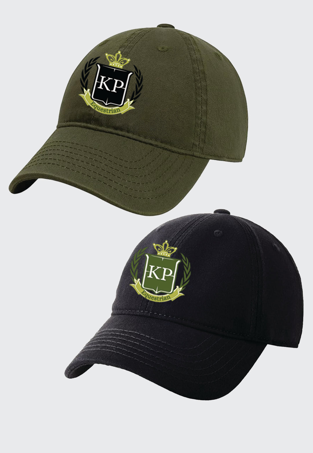 KP Equestrian CHOK.LIDS Unisex Cotton Baseball Cap, 2 Color Options