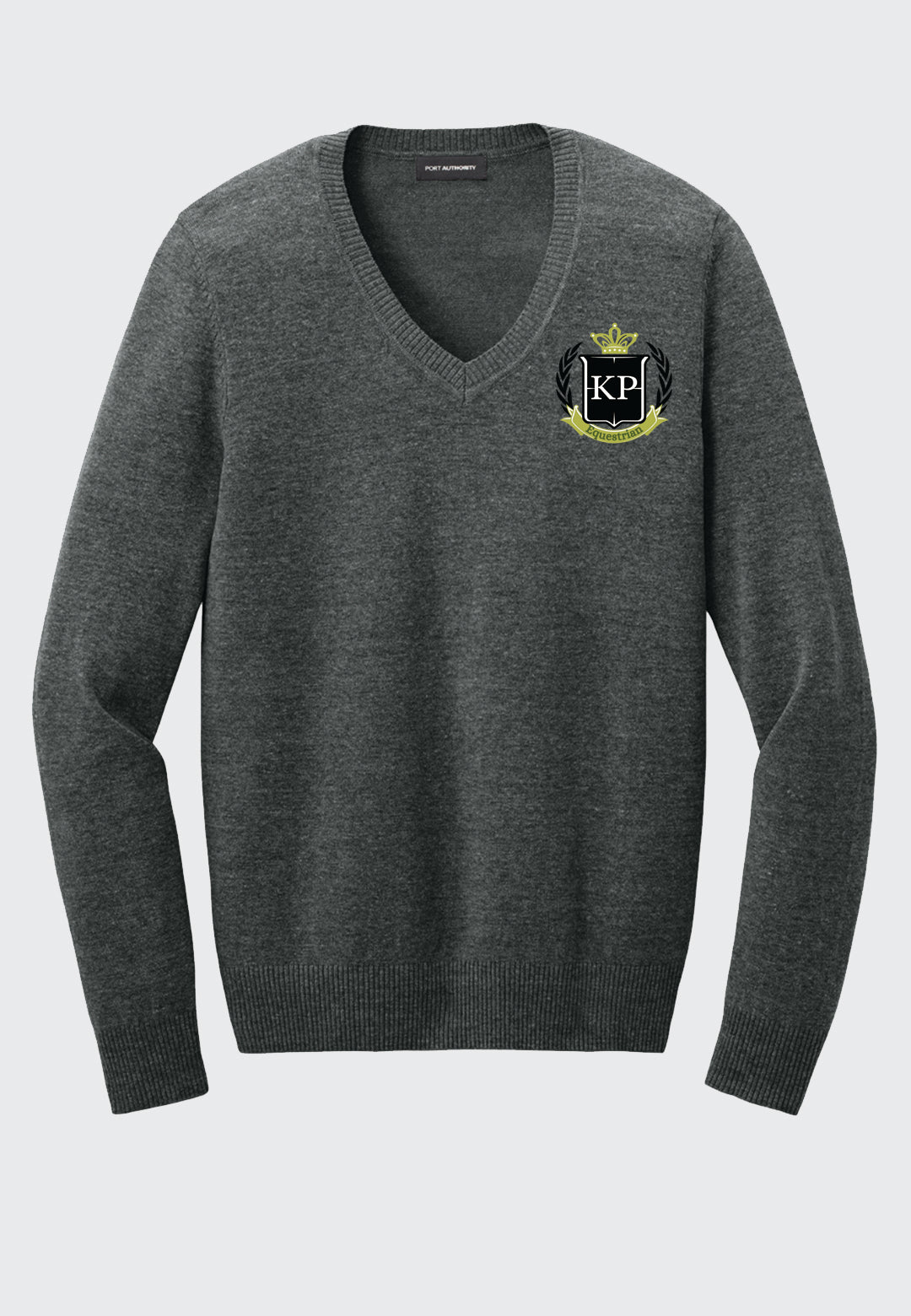 KP Equestrian Port Authority® Women’s Easy Care V-Neck Sweater, 2 Color Options
