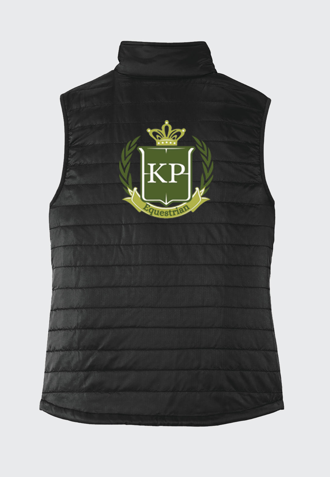 KP Equestrian Port Authority® Black Packable Puffy Vest - Ladies/Mens Styles