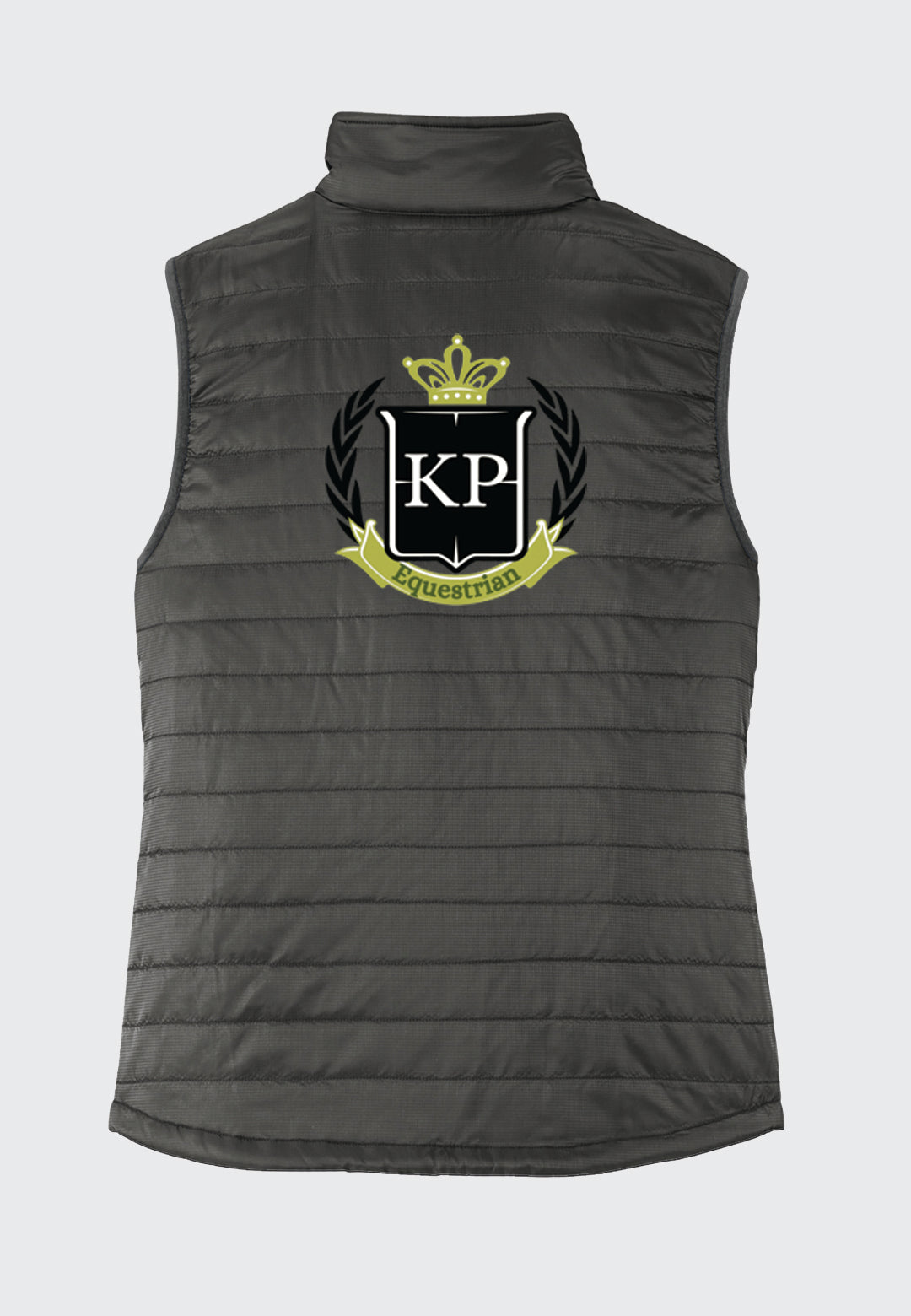 KP Equestrian Port Authority® Grey Packable Puffy Vest - Ladies/Mens Styles