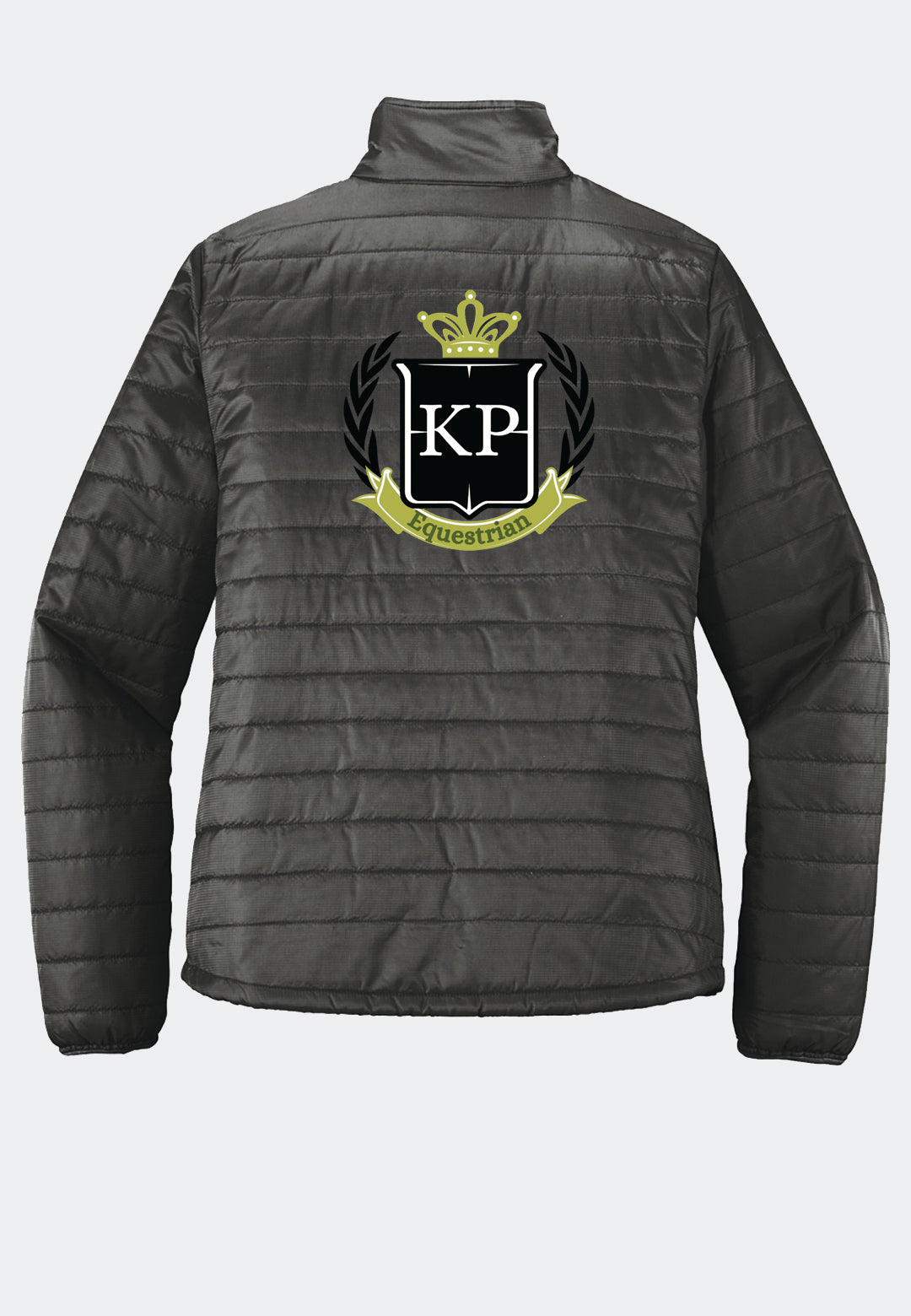 KP Equestrian Port Authority® Grey Packable Puffy Jacket - Ladies + Mens Styles