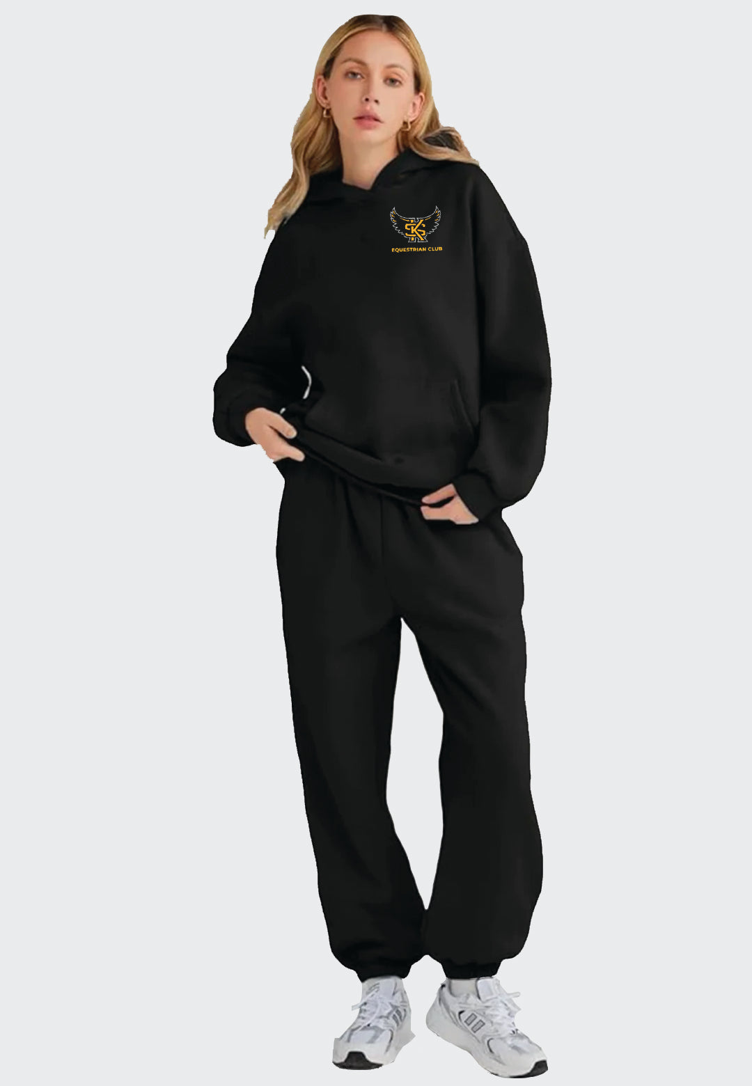 KSU Equestrian Team 2-PIECE LOUNGE HOODIE OVERSIZED SWEATSUIT SET