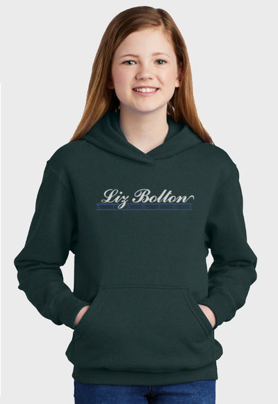 Liz Bolton Stables Port & Company® Youth Core Fleece Pullover Hooded Sweatshirt - Color Options