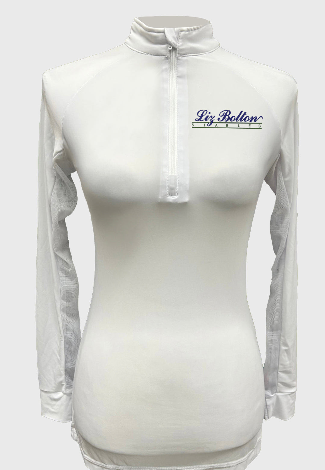 Liz Bolton Stables IAH Custom Sun Shirt, Adult Sizes + Youth Sizes - White