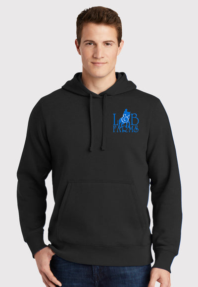 L & B Farms Sport-Tek® Hooded Sweatshirt - Adult (unisex) + Youth Sizes, 2 Color Options