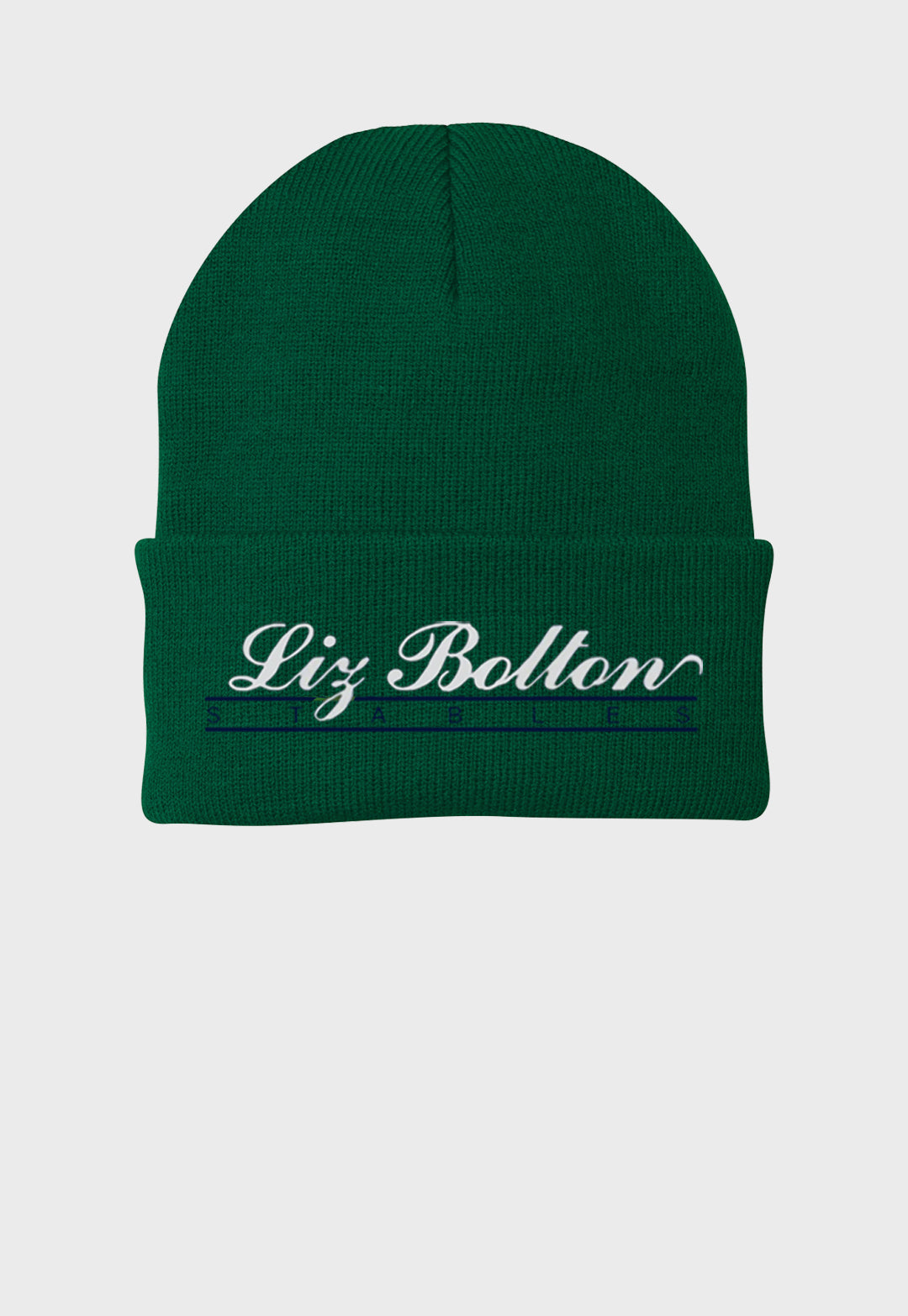 Liz Bolton Stables Port & Company® - Knit Cap, 2 Color Options + Fleece Lined Option