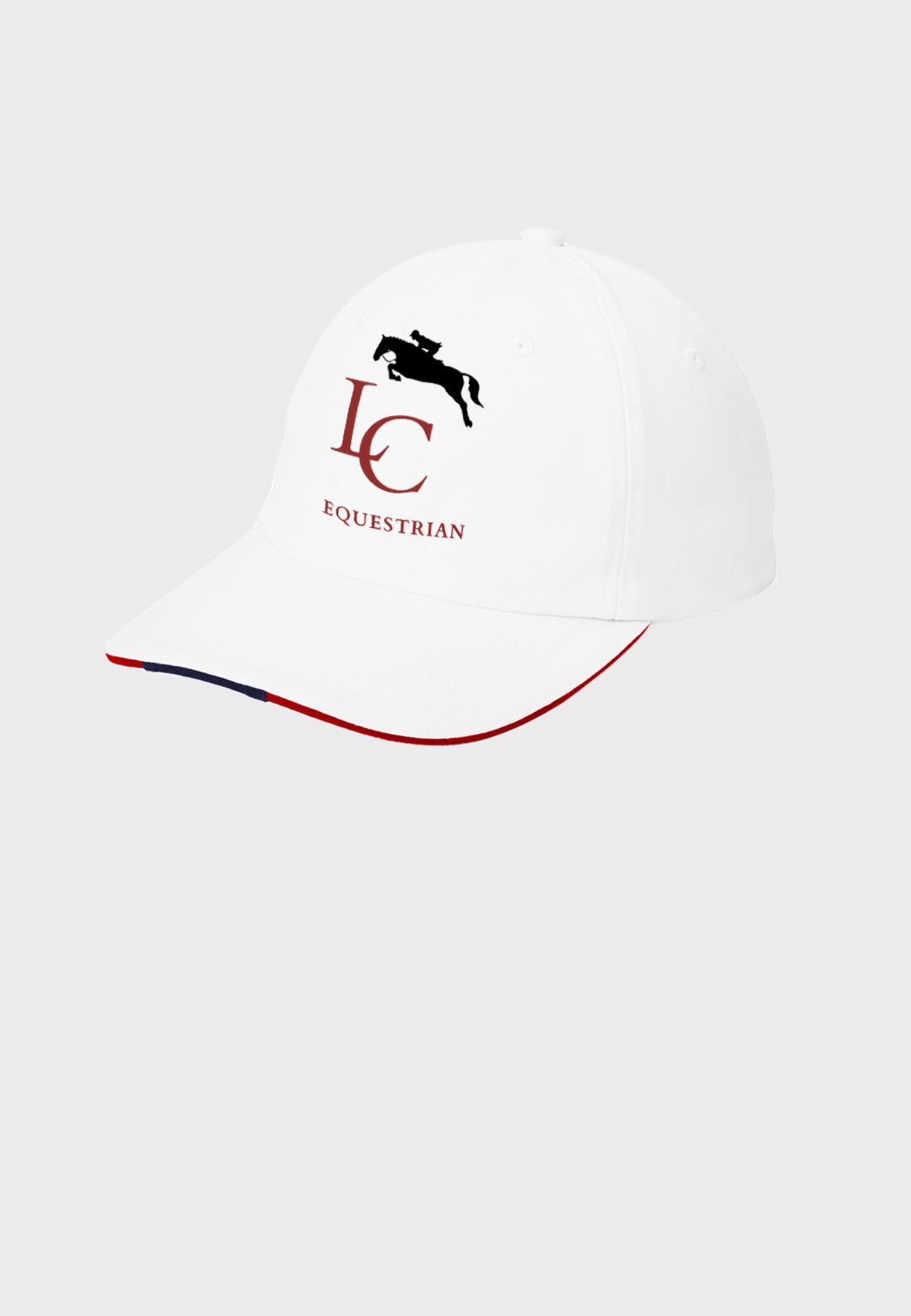 Loomis Chaffee Equestrian Port Authority® Sandwich Bill Cap with Striped Closure - 2 Color Options