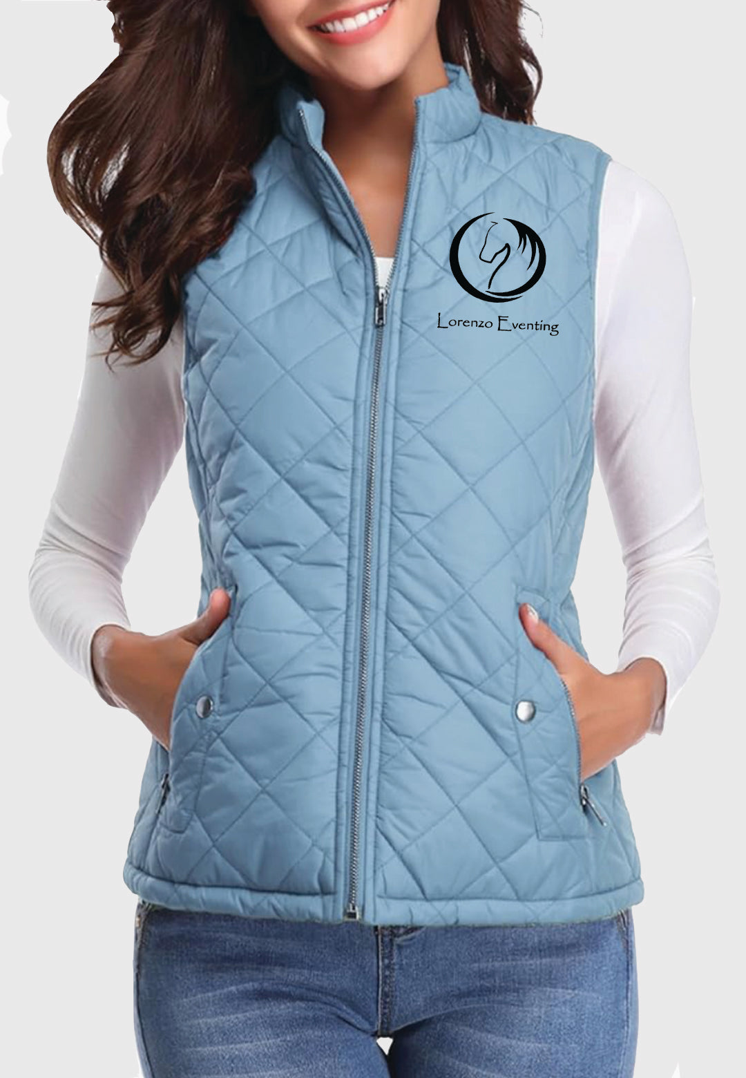 Lorenzo Eventing Fuinloth Women's Quilted Vest, 2 Color Options