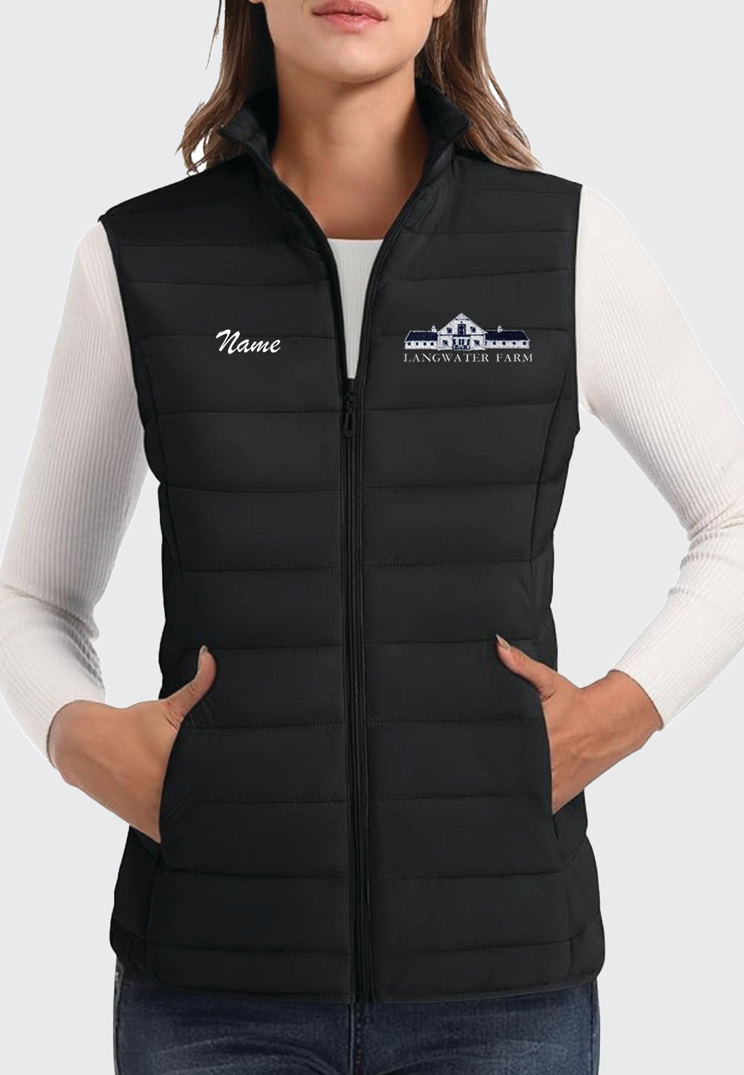 Langwater Farm MAGCOMSEN Lightweight Women's Puffer Vest
