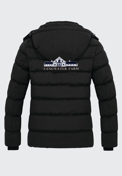 Langwater Farm Wantdo Ladies Winter Jacket with Removable Hood, 2 Color Options