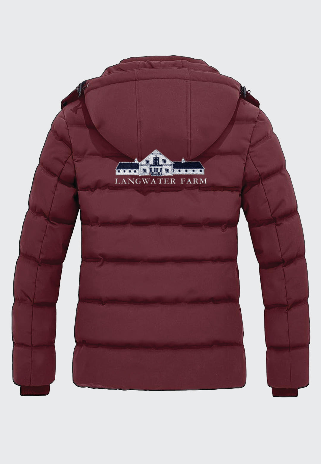 Langwater Farm Wantdo Ladies Winter Jacket with Removable Hood, 2 Color Options