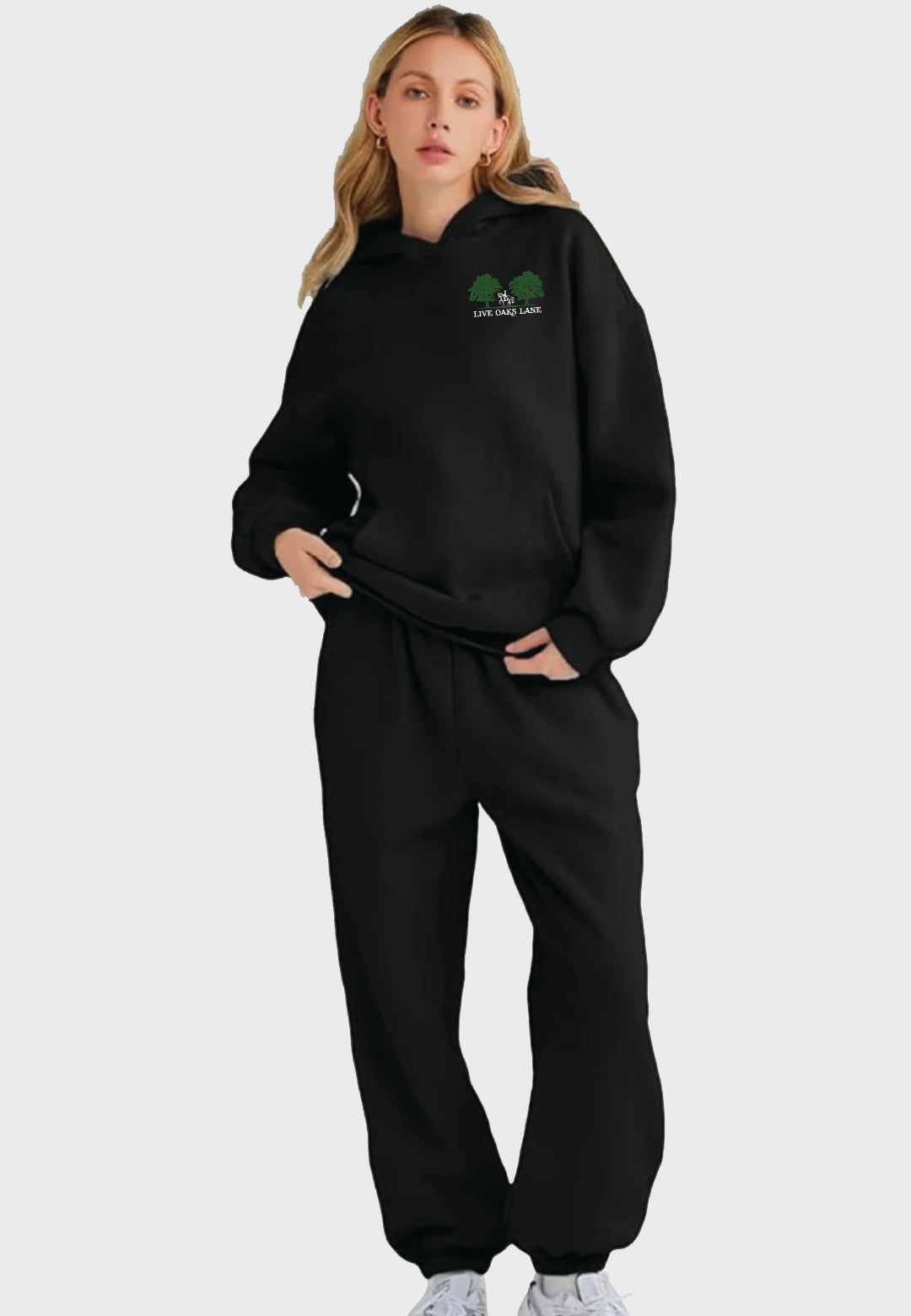 Live Oaks Lane Farm 2-PIECE LOUNGE HOODIE OVERSIZED SWEATSUIT SET