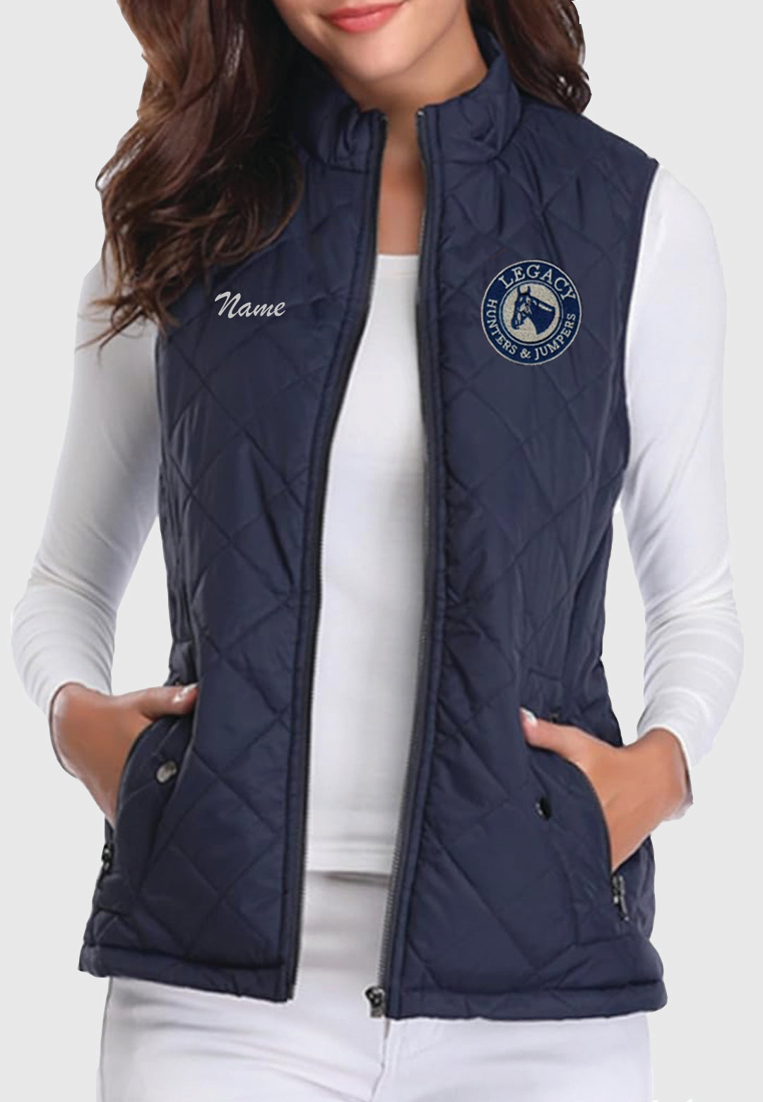 Legacy Hunters + Jumpers Fuinloth Women's Quilted Vest, 2 Color Options