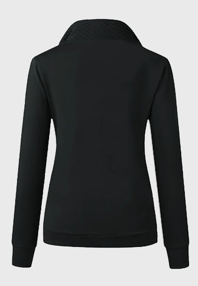 Langwater Farm BTFBM Ladies Quilted 1/4 Zip Sweatshirt, 2 Color Options