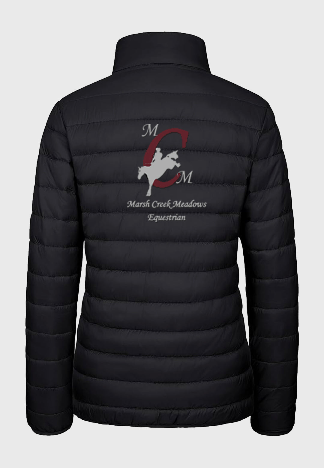 Marsh Creek Meadows Equestrian MAGCOMSEN Ladies Lightweight Puffer Jacket