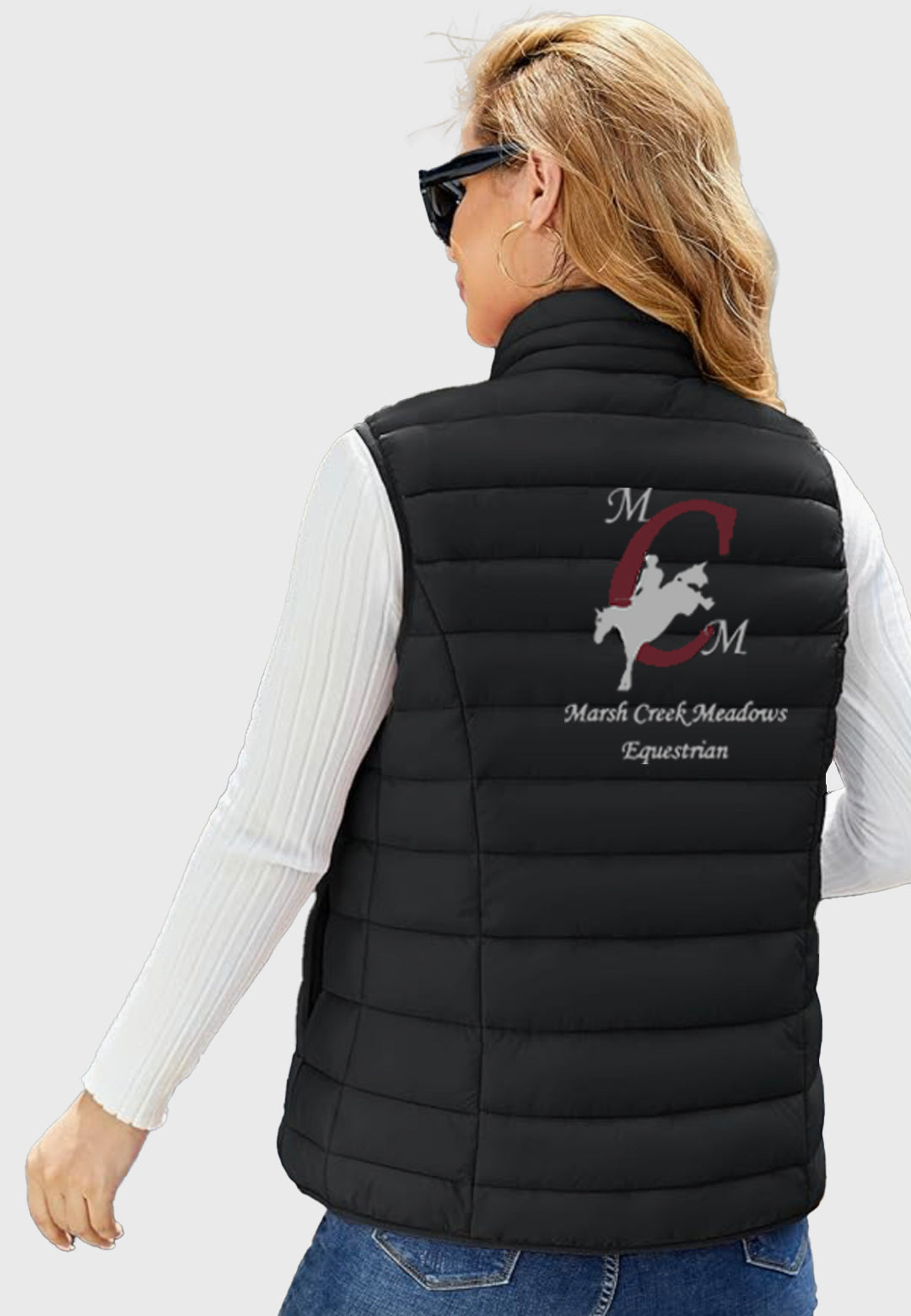 Marsh Creek Meadows Equestrian MAGCOMSEN Lightweight Women's Puffer Vest