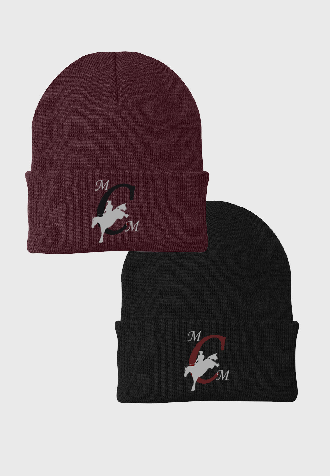 Marsh Creek Meadows Equestrian Port & Company® - Knit Cap - 2 Color Options