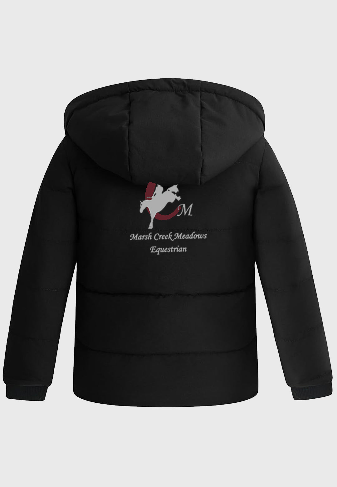 Marsh Creek Meadows Equestrian wantdo Youth hooded winter puffer Jacket