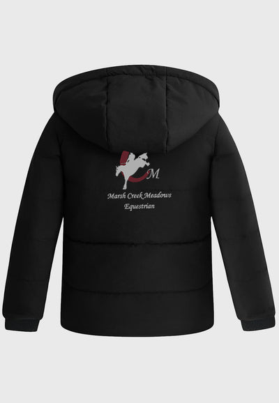 Marsh Creek Meadows Equestrian wantdo Youth hooded winter puffer Jacket