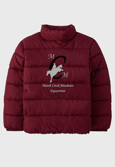 Marsh Creek Meadows Equestrian The Children's Place Youth Medium Weight Puffer Jacket