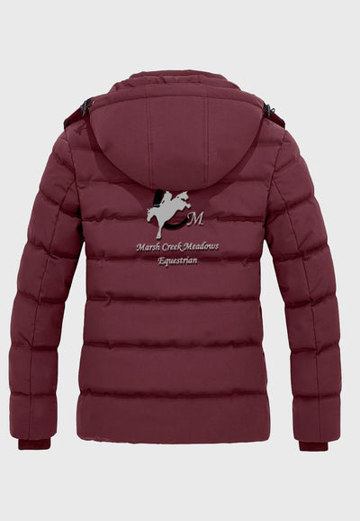 Marsh Creek Meadows Wantdo Ladies Winter Jacket with Removable Hood, 2 Color Options
