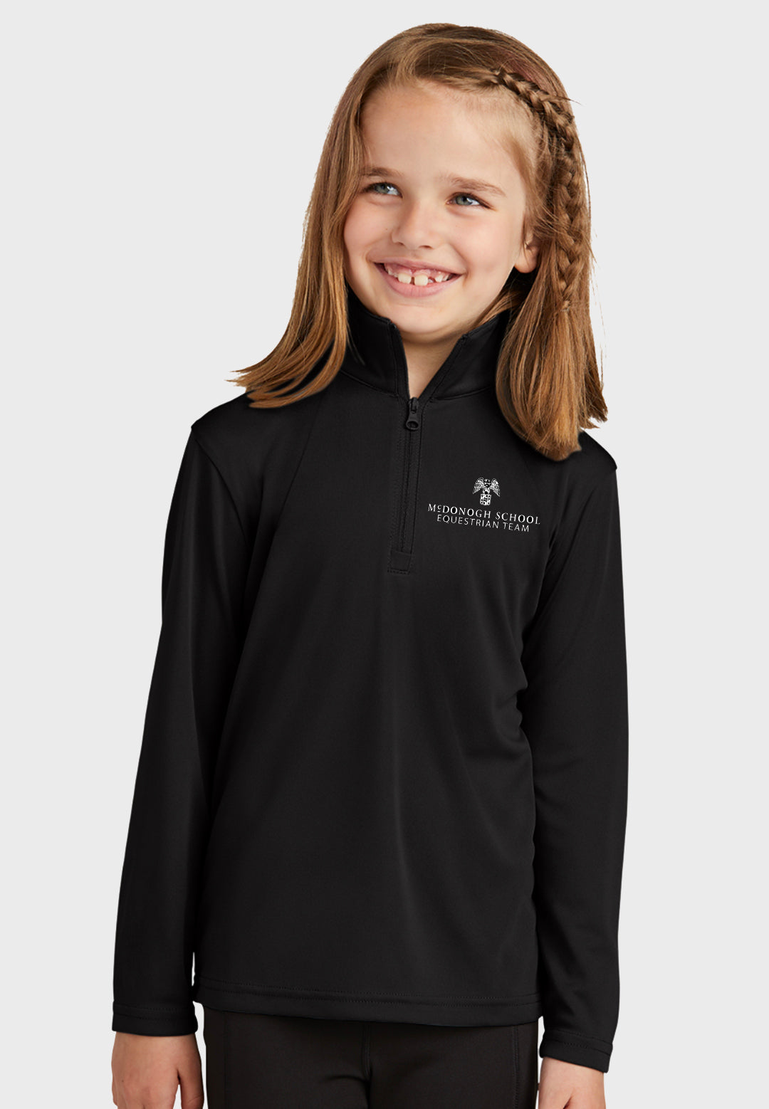 McDonogh Equestrian Team Sport-Tek ®Youth PosiCharge ®Competitor ™1/4-Zip Pullover