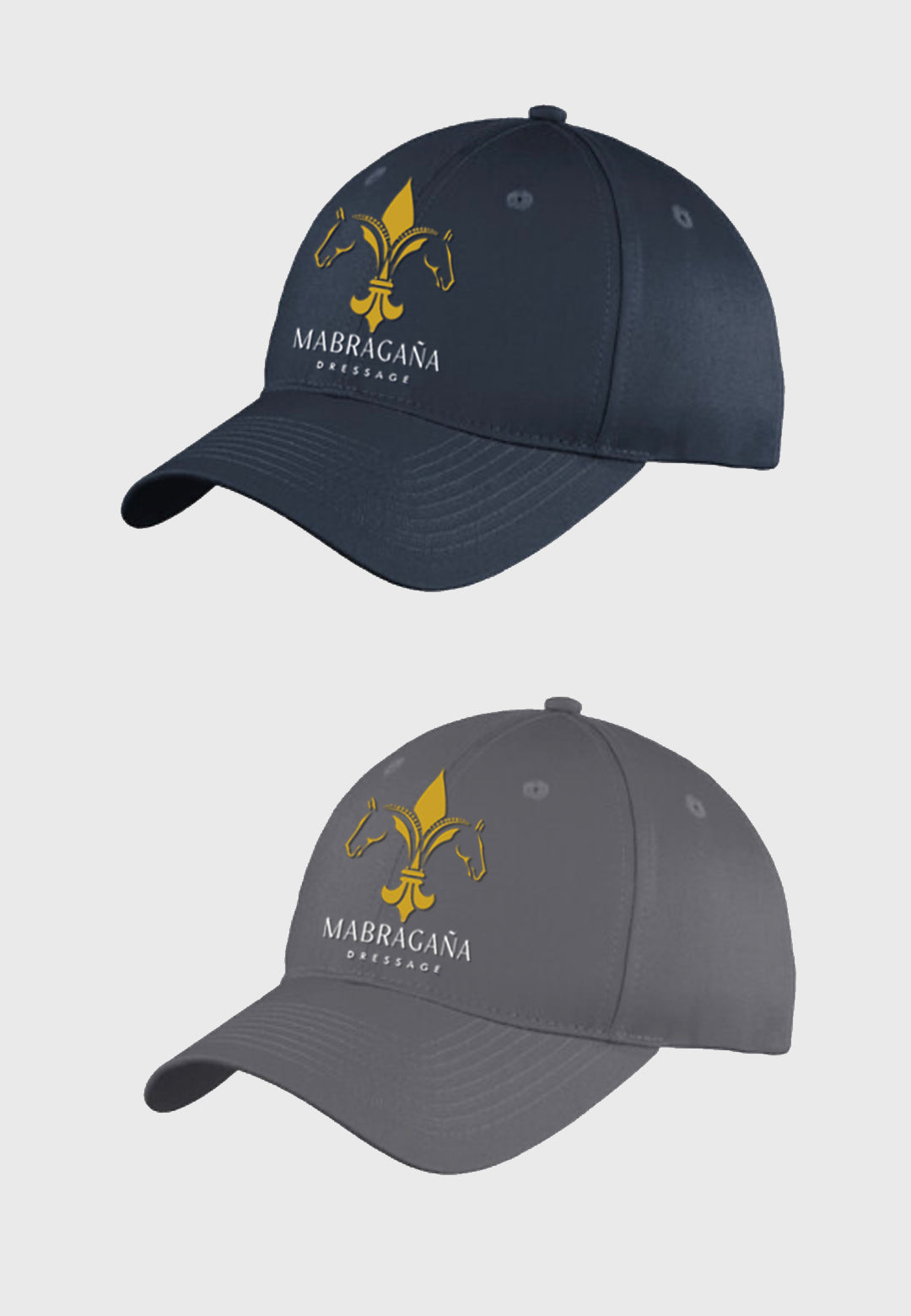 Mabragana Dressage Port & Company® Six-Panel Unstructured Twill Cap - Adult + Youth Sizes, 2 Color Options