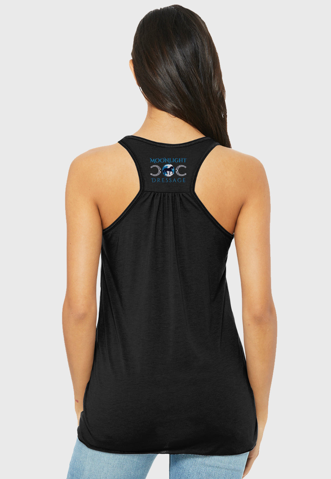 Moonlight Dressage BELLA+CANVAS ® Women’s Flowy Racerback Tank - 3 Color Options