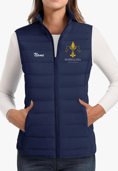 Mabragana Dressage MAGCOMSEN Lightweight Women's Puffer Vest, 2 Color Options