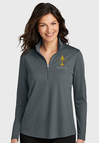 Mabragana Dressage Port Authority® Women's Dry Zone® UV Micro-Mesh 1/4-Zip