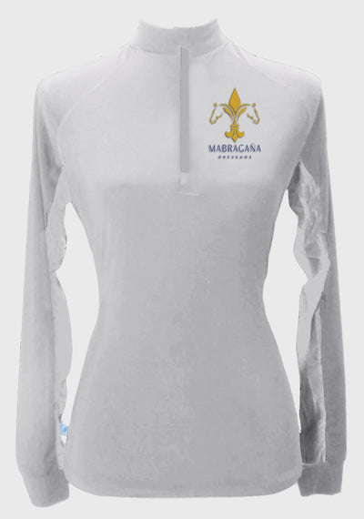 Mabragana Dressage Long Sleeve Custom Sun Shirt, Ladies, Mens, + Youth Sizes, 2 Color Options