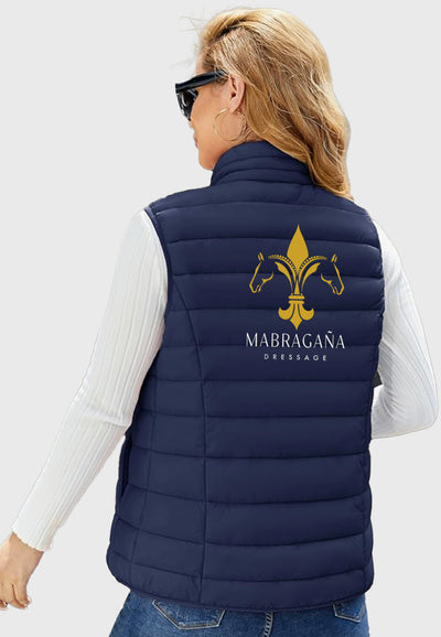 Mabragana Dressage MAGCOMSEN Lightweight Women's Puffer Vest, 2 Color Options