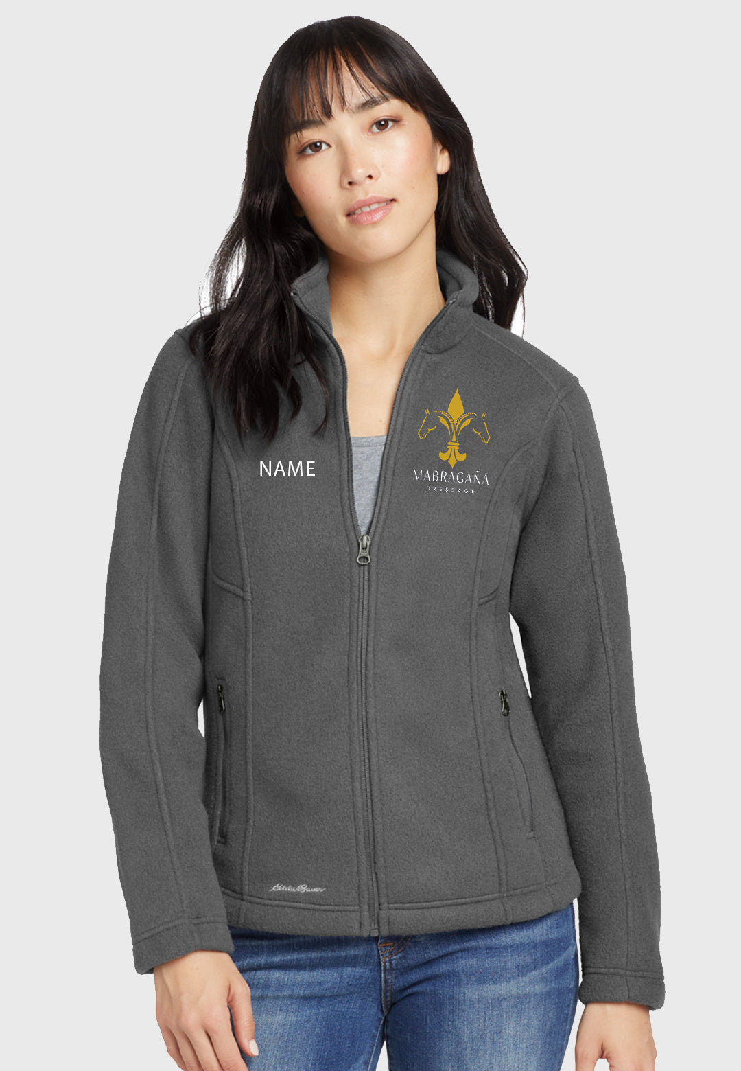 Mabragana Dressage Eddie Bauer® Women's Full-Zip Fleece Jacket, 2 Color Options
