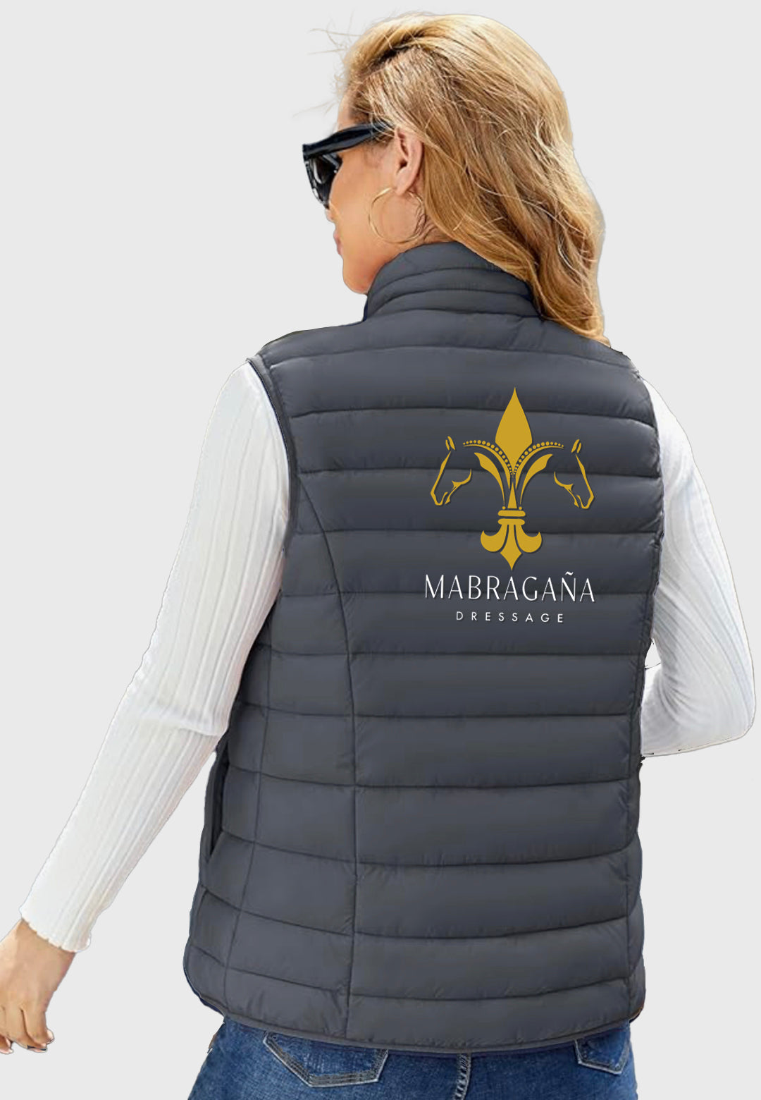 Mabragana Dressage MAGCOMSEN Lightweight Women's Puffer Vest, 2 Color Options