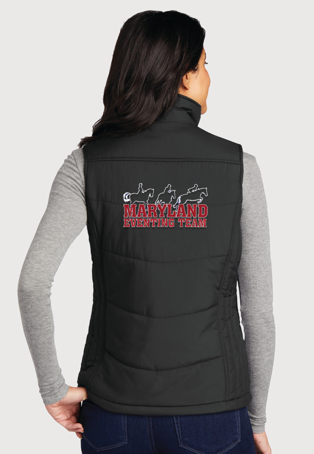 Maryland Eventing Team Port Authority® Ladies Puffy Vest