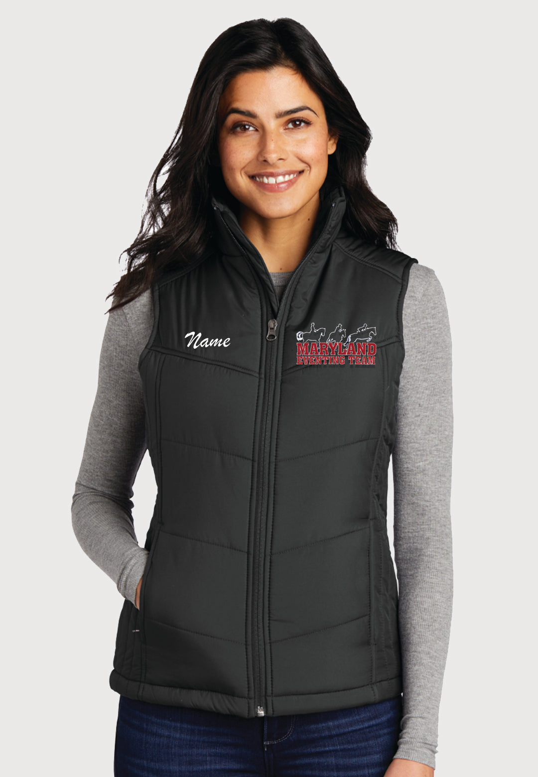 Maryland Eventing Team Port Authority® Ladies Puffy Vest