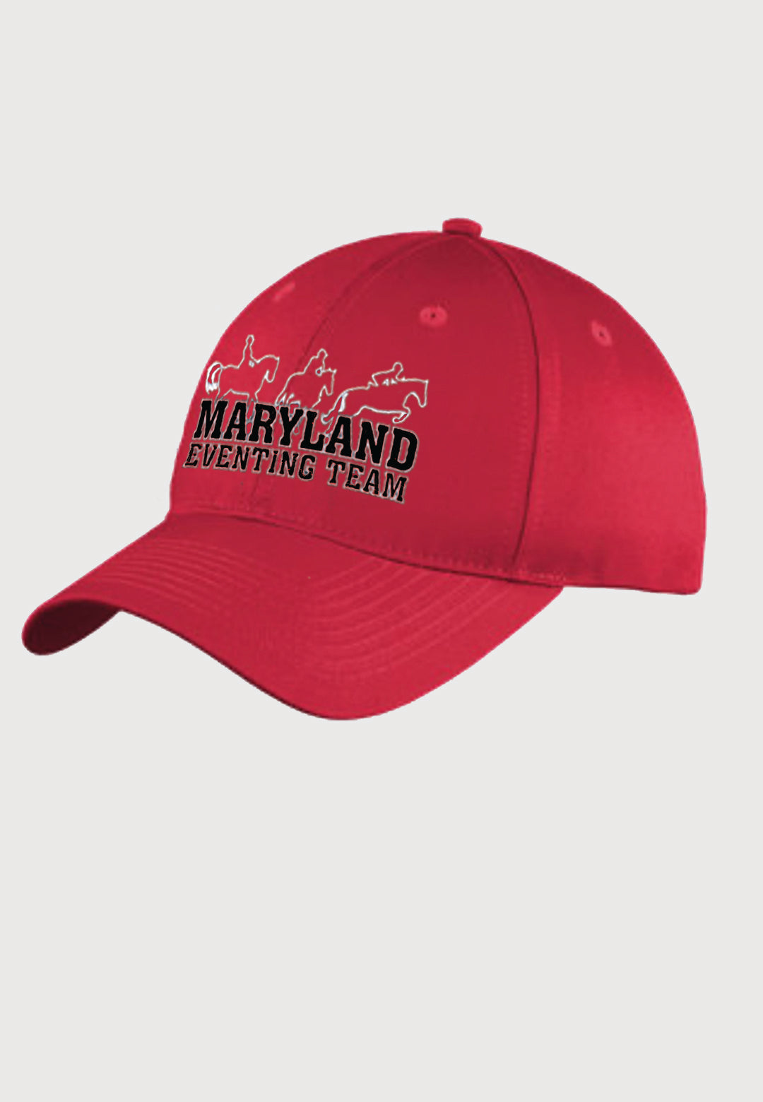 Maryland Eventing team Port & Company® Six-Panel Unstructured Twill Cap - 2 colors