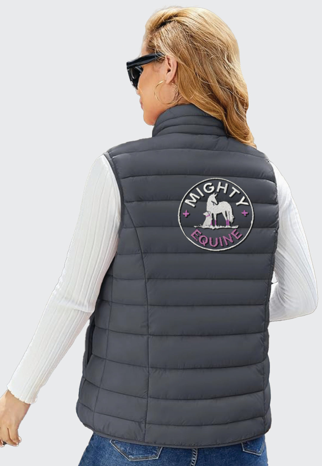 Mighty Equine MAGCOMSEN Lightweight Women's Puffer Vest, 2 color options