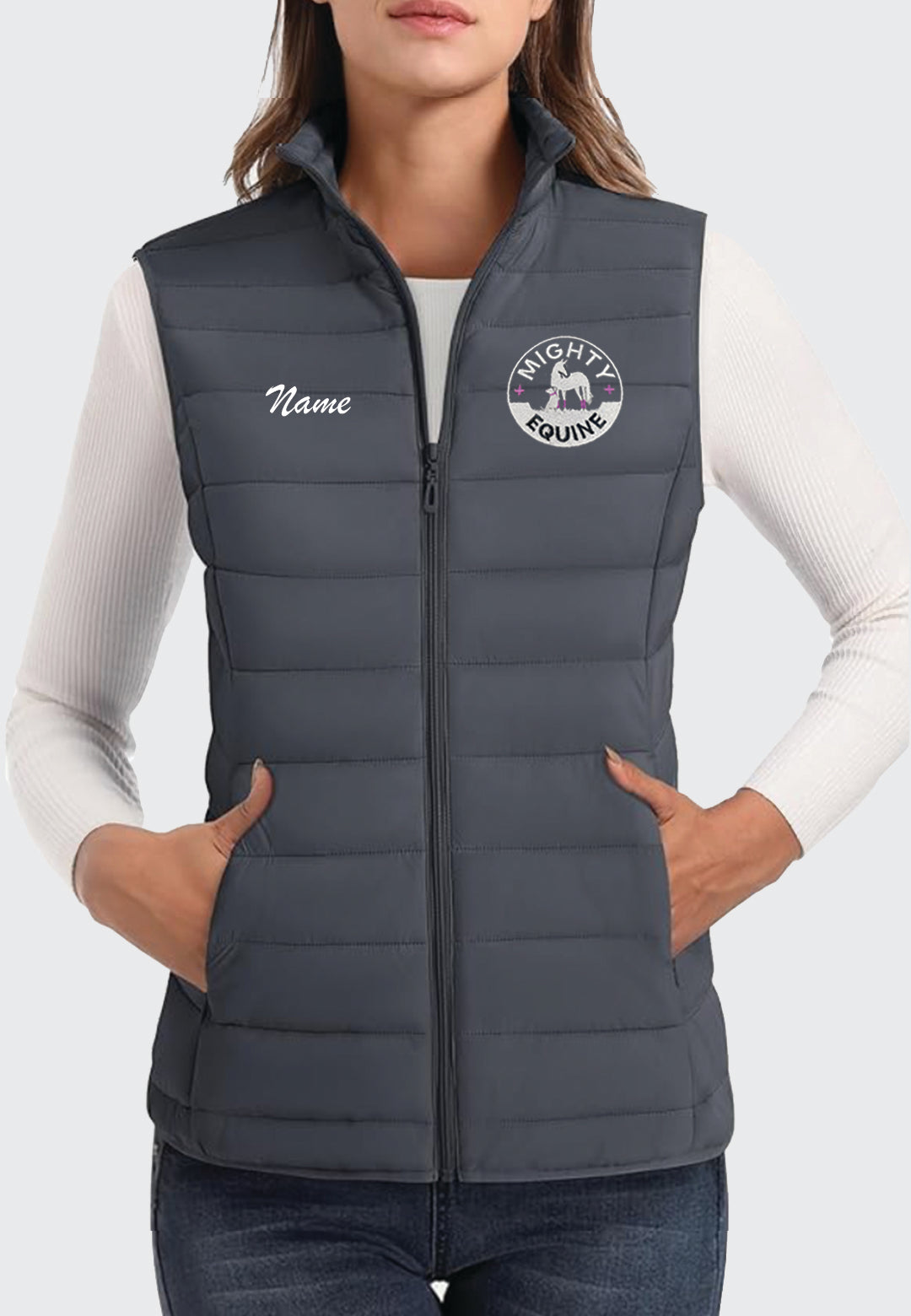 Mighty Equine MAGCOMSEN Lightweight Women's Puffer Vest, 2 color options