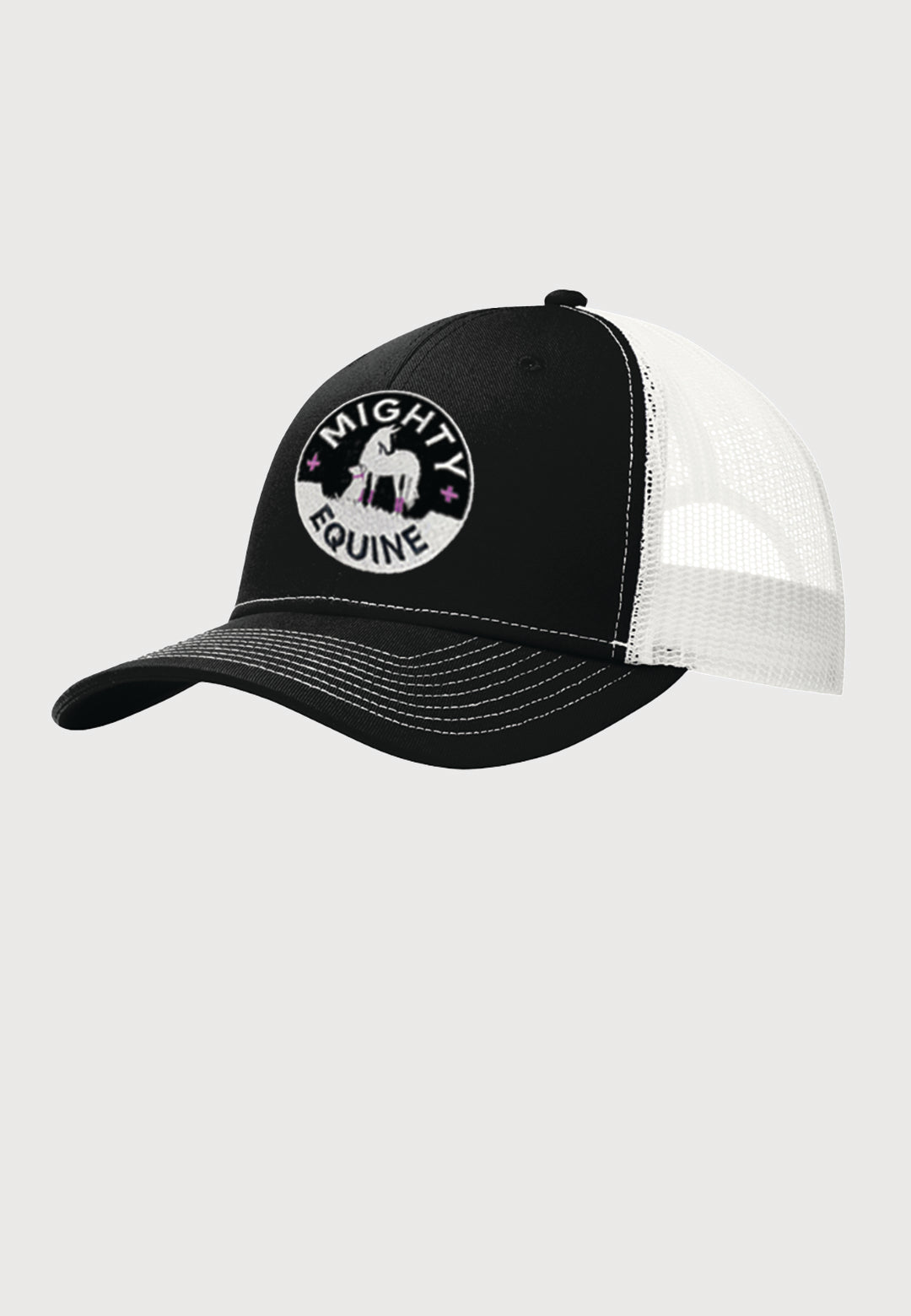Mighty Equine PORT AUTHORITY® LOW-PROFILE SNAPBACK TRUCKER CAP