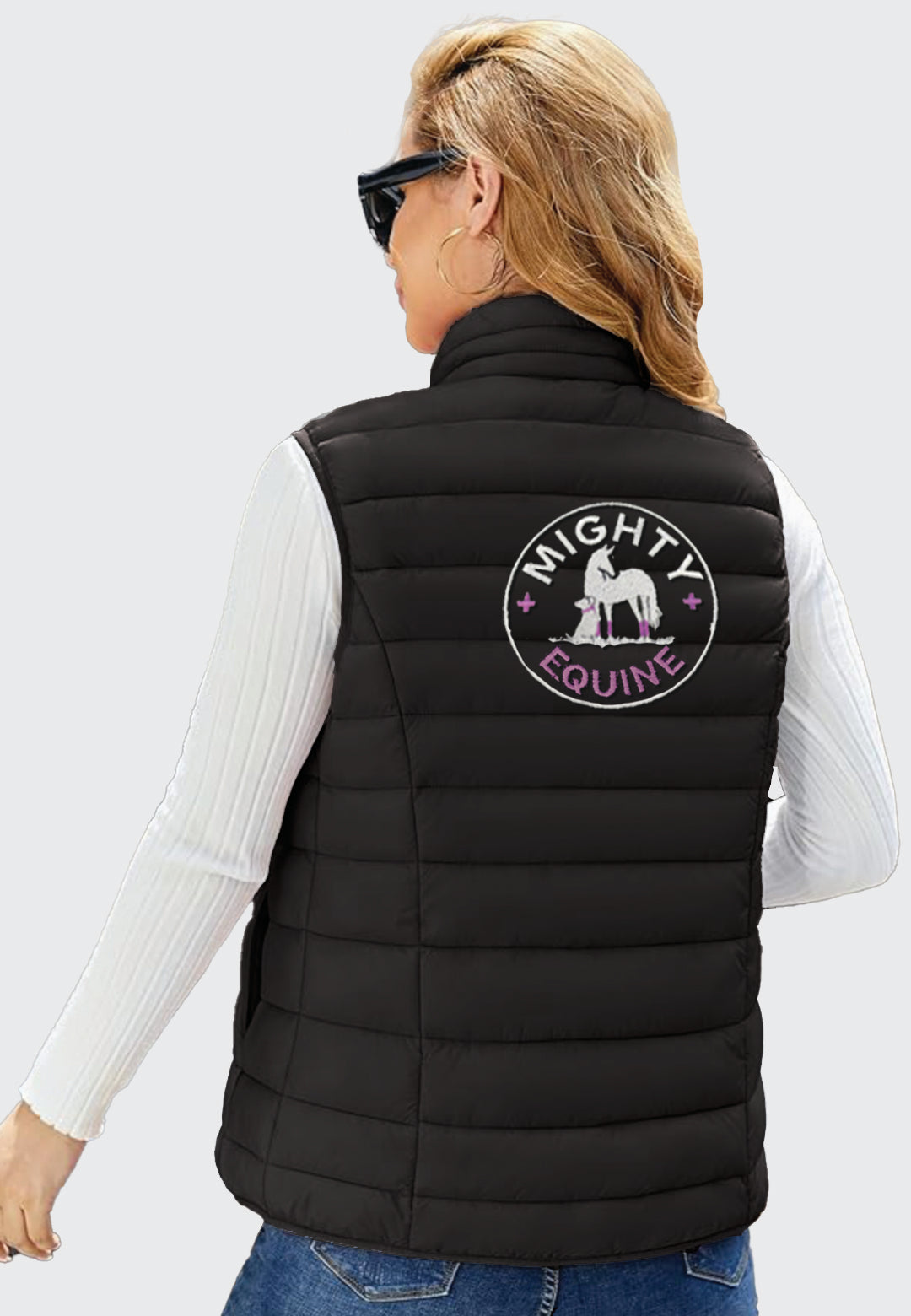 Mighty Equine MAGCOMSEN Lightweight Women's Puffer Vest, 2 color options