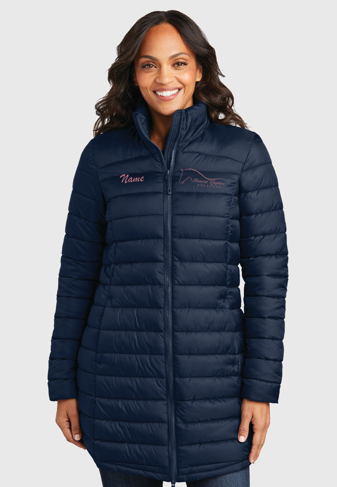 Natural Elegance Dressage Port Authority® Ladies Horizon Puffy Long Jacket